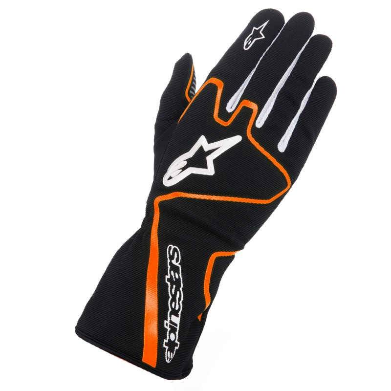 Sparco Rush guantes para piloto de karting gris/naranja