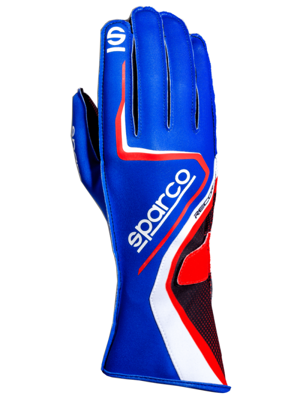 guantes sparco record blue red