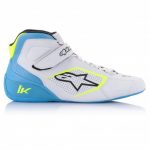 Botas alpinestars Tech 1K WHITE YELLOW FLUO LIGHT BLUE