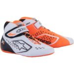 Botas alpinestars Tech 1KX WHITE/ORANGE/FLUOR/BLACK